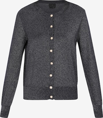 Geacă tricotată 'Classic Look' de la DreiMaster Klassik pe albastru: față