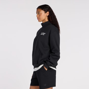 new balance Sweatshirt in Black: front