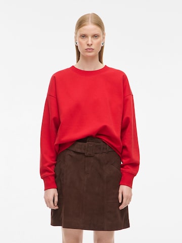 Sweat-shirt ROUGE EDIT en rouge : devant