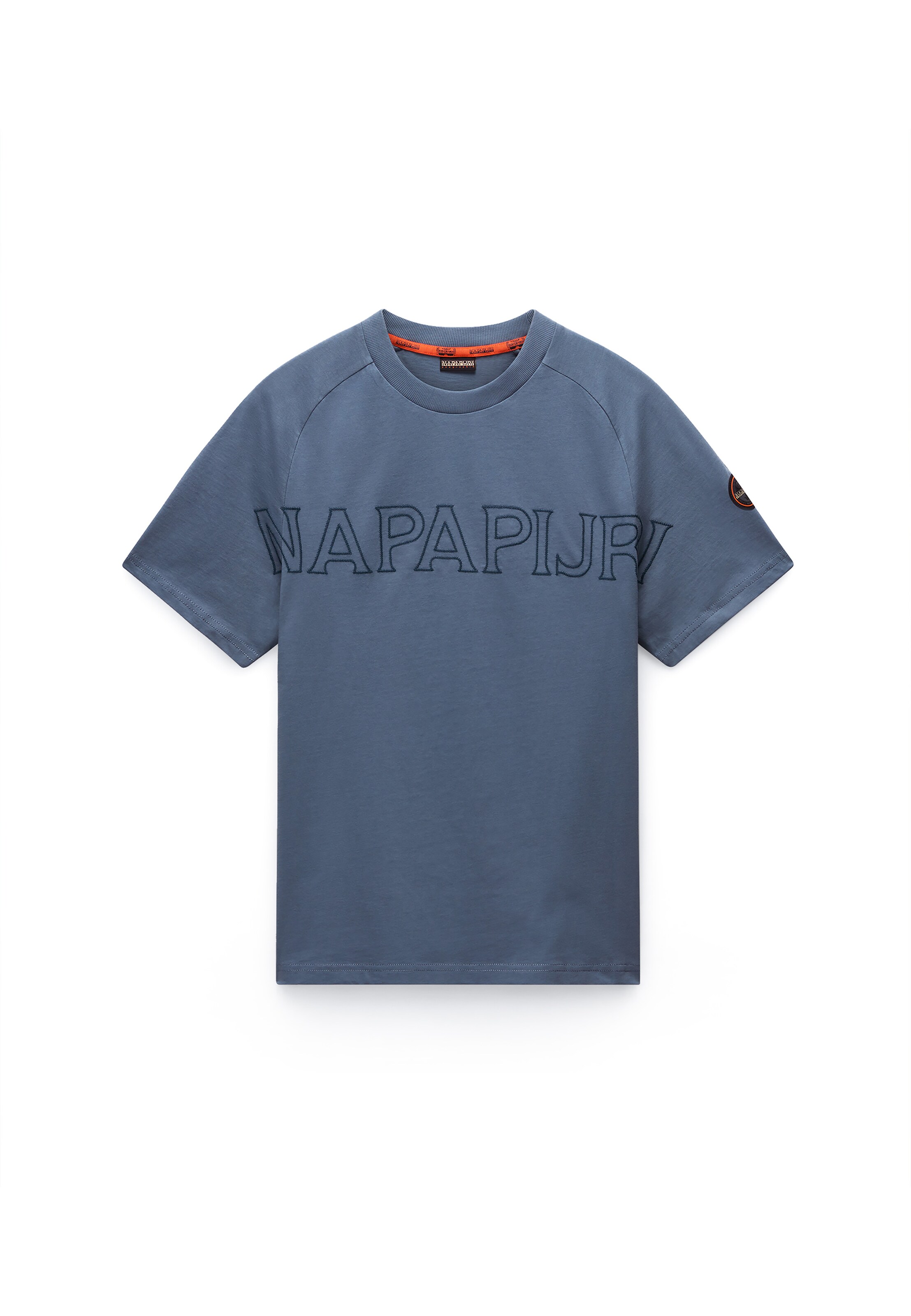 Tricou de la NAPAPIJRI pe albastru: față