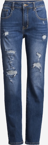 AÉROPOSTALE Slimfit Jeans i blå: forside