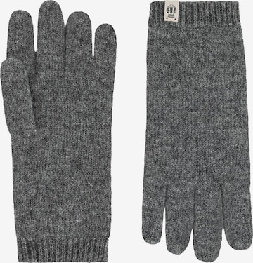 Mezzoguanti di Roeckl in grigio: frontale