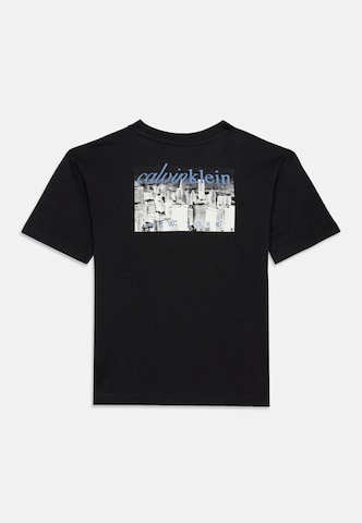 Calvin Klein Jeans Μπλουζάκι 'NYC' σε μαύρο: πίσω