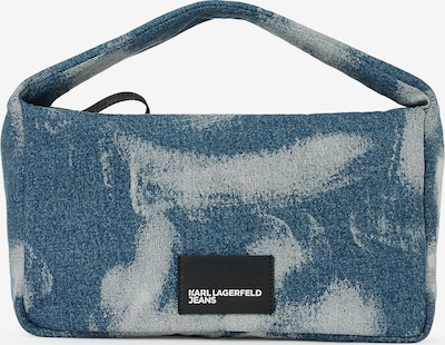 Geantă de umăr KARL LAGERFELD JEANS pe bej / albastru, Vizualizare produs