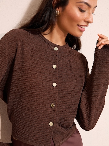 Friends Like These Вязаная кофта в Коричневый