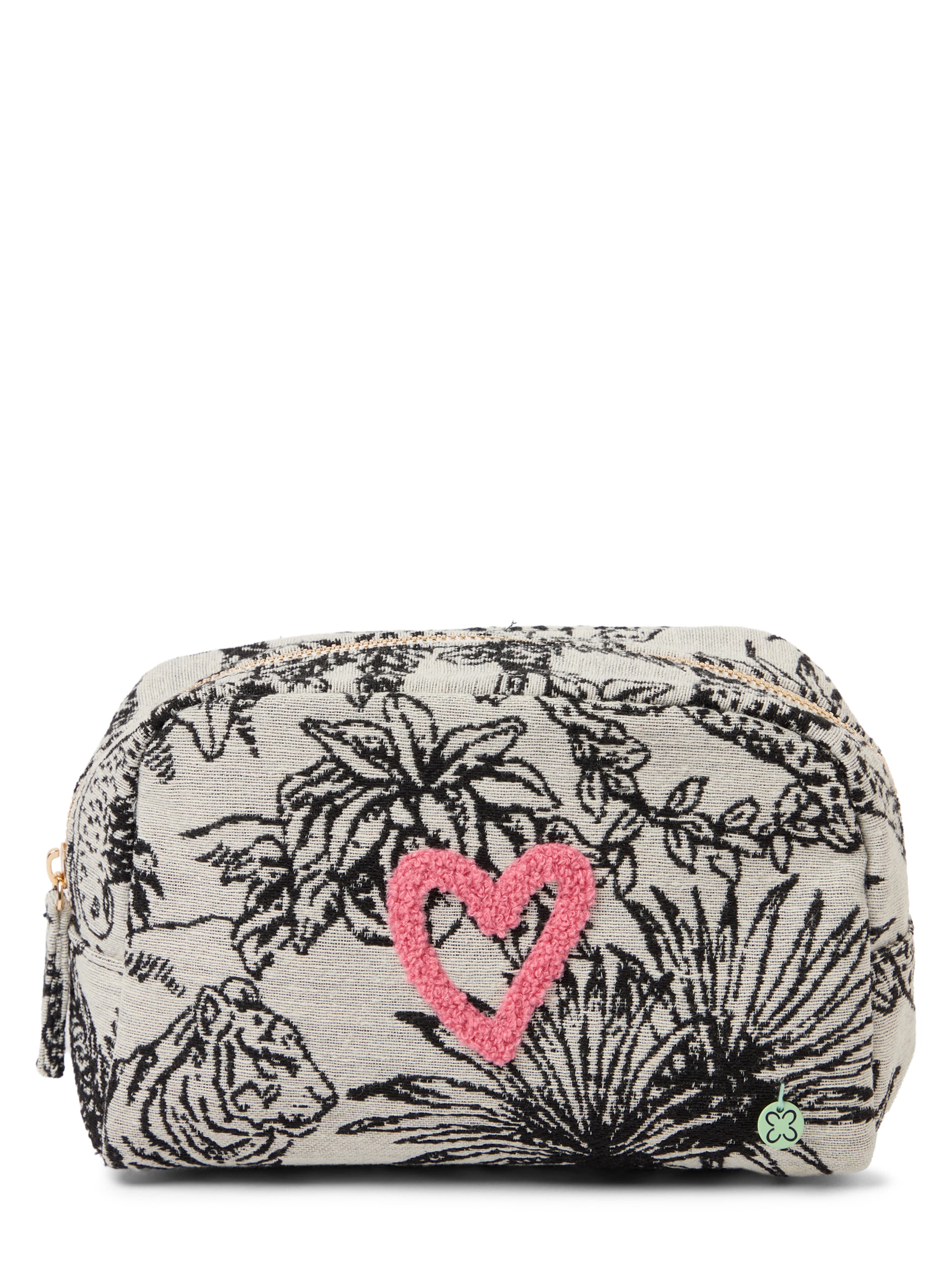 CODELLO Toiletry Bag in Black: front