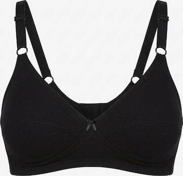Spiman Minimiser Bra 'Mira' in Black: front