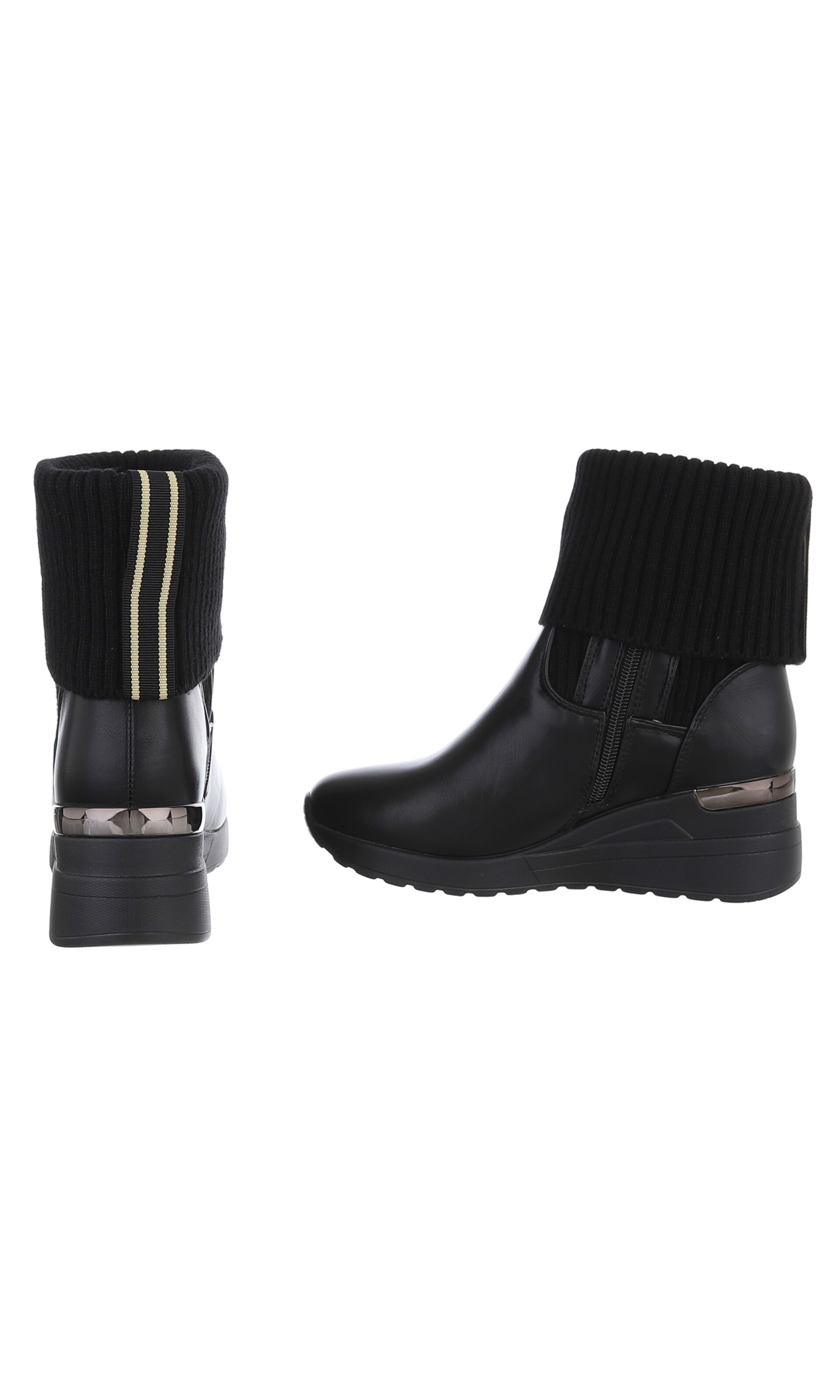 Ital-Design Boots in Black
