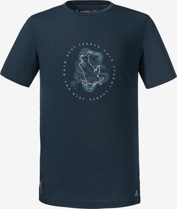 Schöffel Funkční tričko – modrá: přední strana