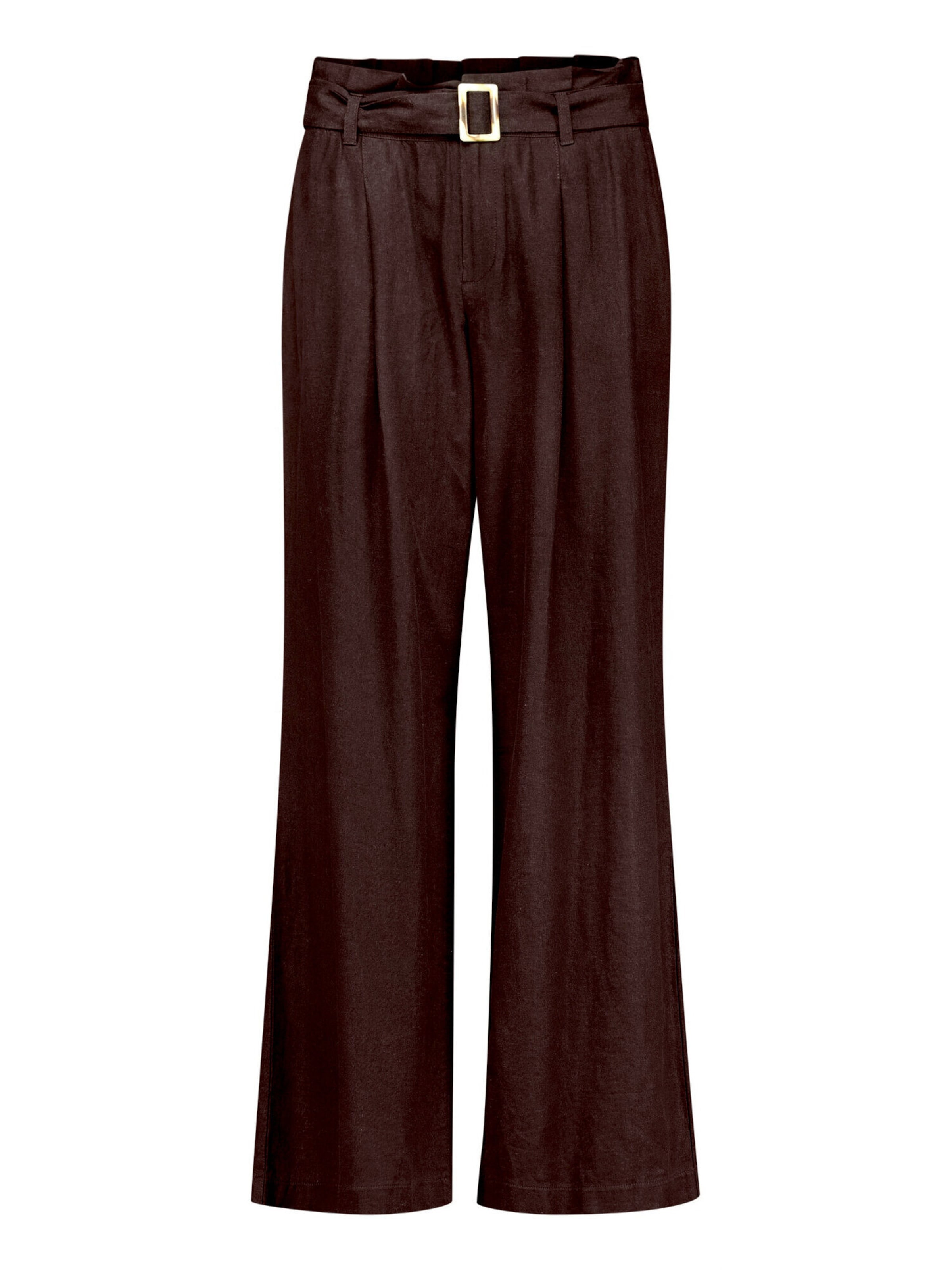 Loosefit Pantalon Cartoon en marron : devant