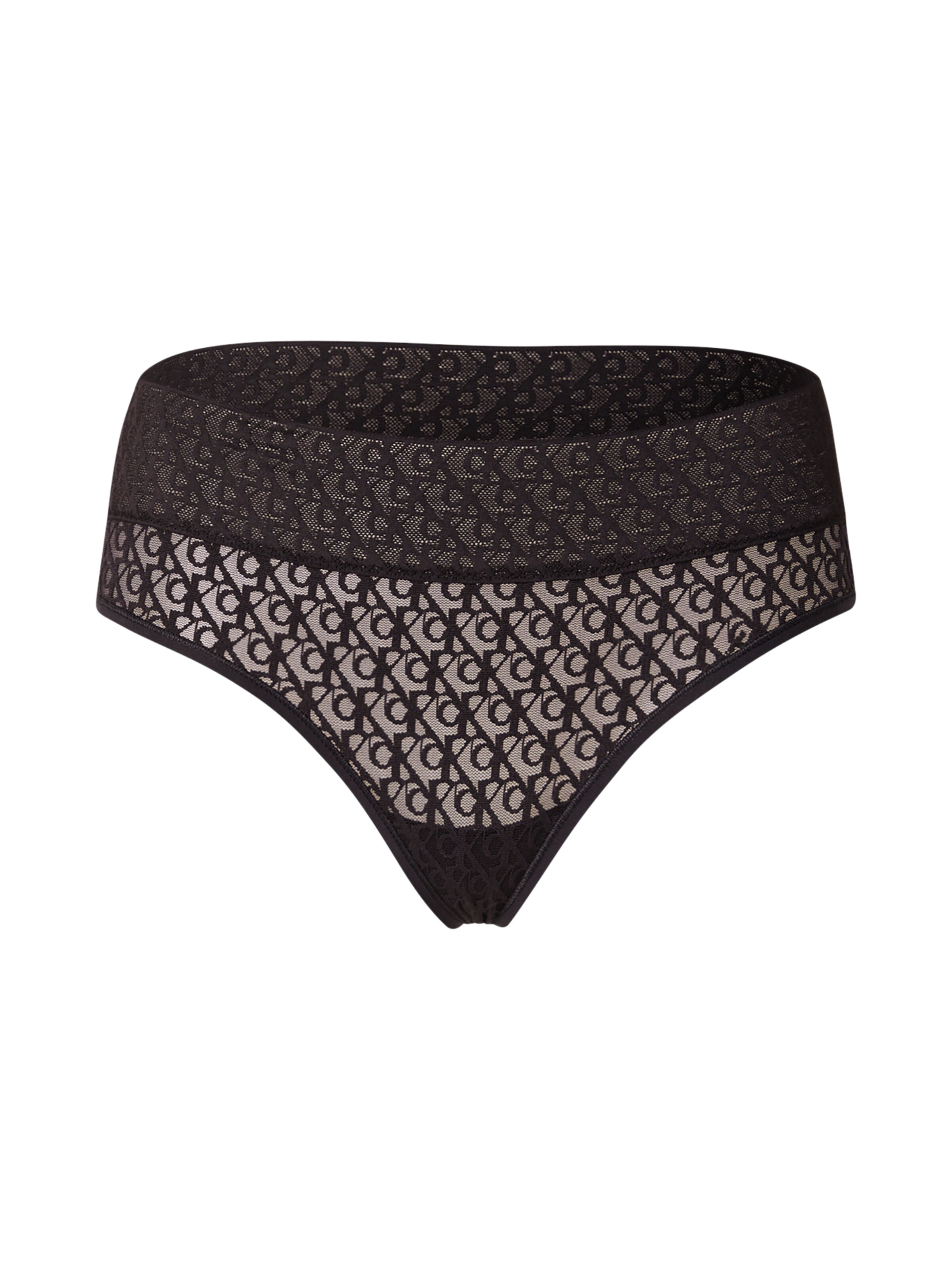 Calvin Klein Underwear Stringi w kolorze czarny: przód