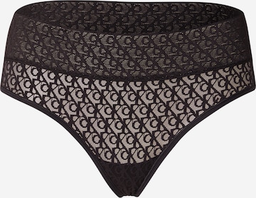 Calvin Klein Underwear Стринги в Черный: спереди