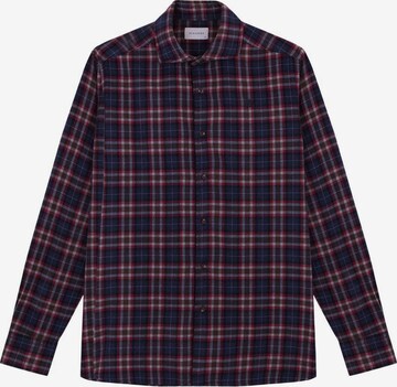 Scalpers Regular fit Button Up Shirt in Blue: front