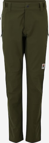 Maloja Workout Pants in Green: front