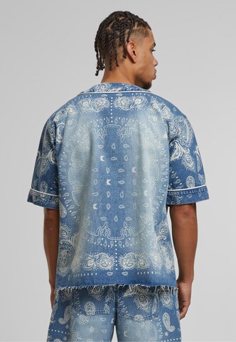 Karl Kani Comfort fit Overhemd in Blauw