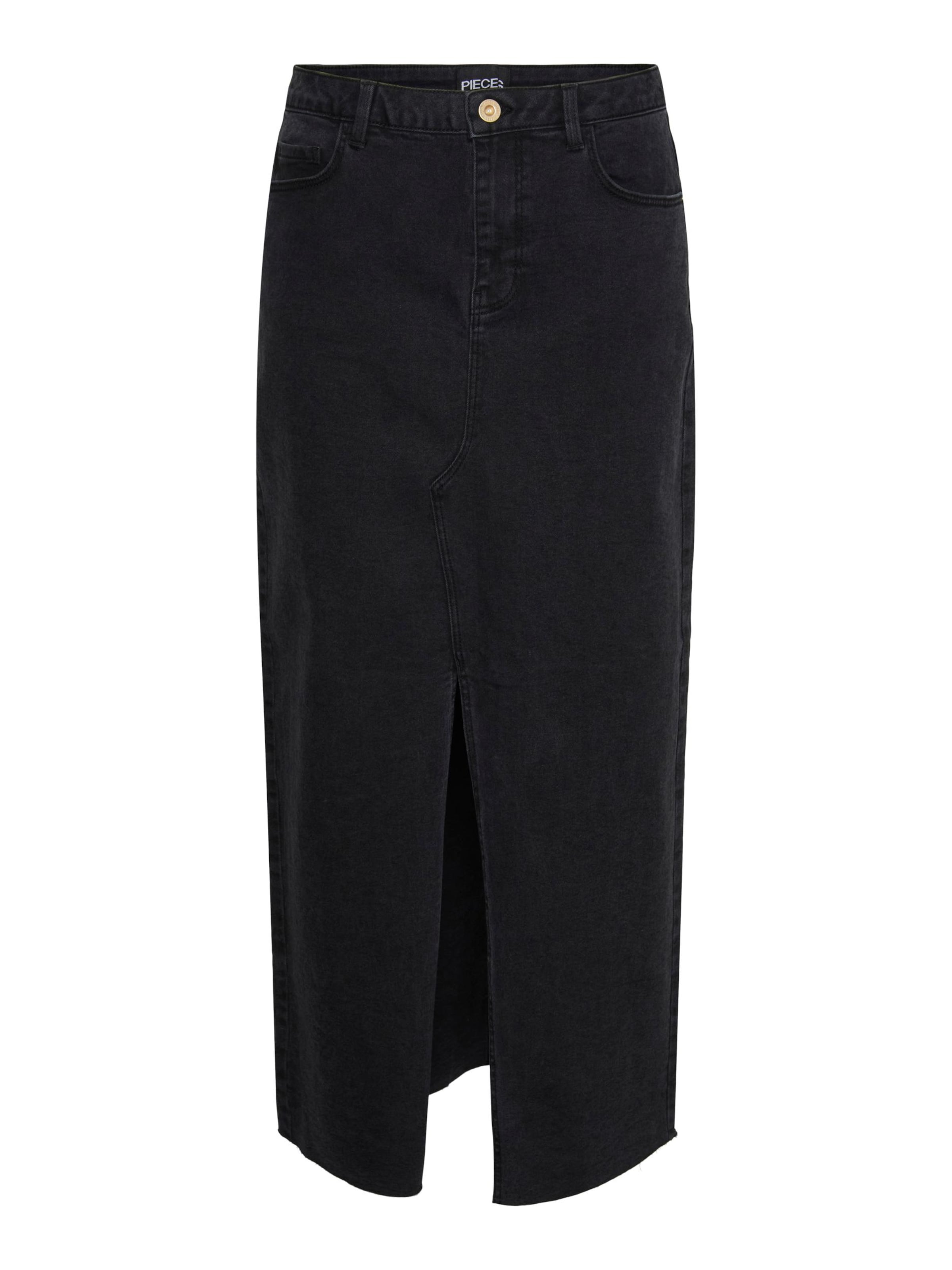 Jupe 'JESSIE' PIECES en noir : devant