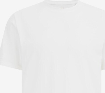 T-Shirt WE Fashion en blanc : devant