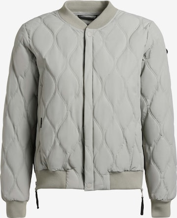 Veste mi-saison khujo en vert : devant