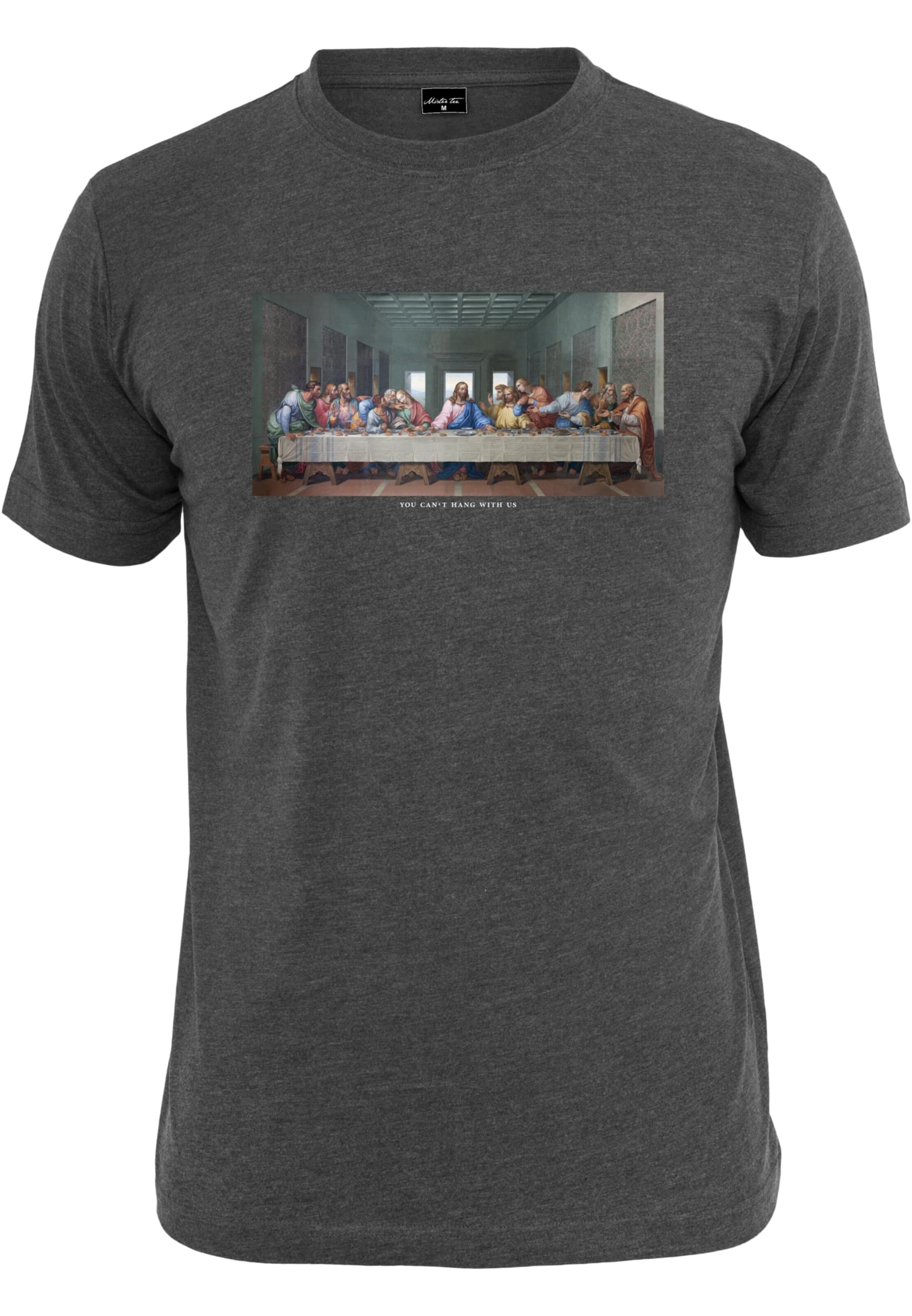 MT Men T-Shirt 'Can't Hang With Us' in Grau: Vorderseite