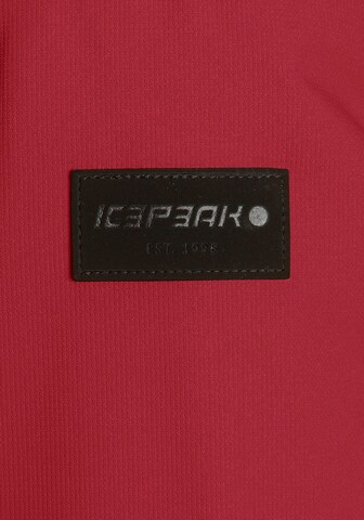 ICEPEAK Funktionsmantel in Rot