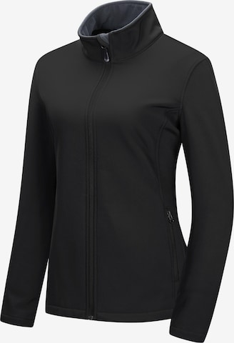 33,000ft Outdoor Jacket in Black: front