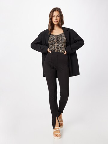 VILA Skinny Leggings 'Manon' in Schwarz