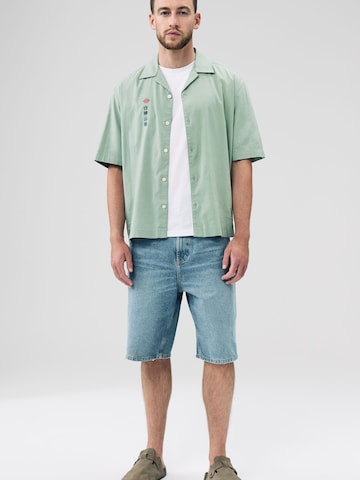 Next Comfort fit Button Up Shirt in Green