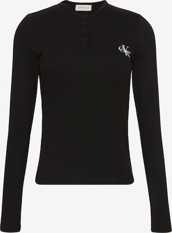 Calvin Klein Jeans Tričko - Čierna: predná strana