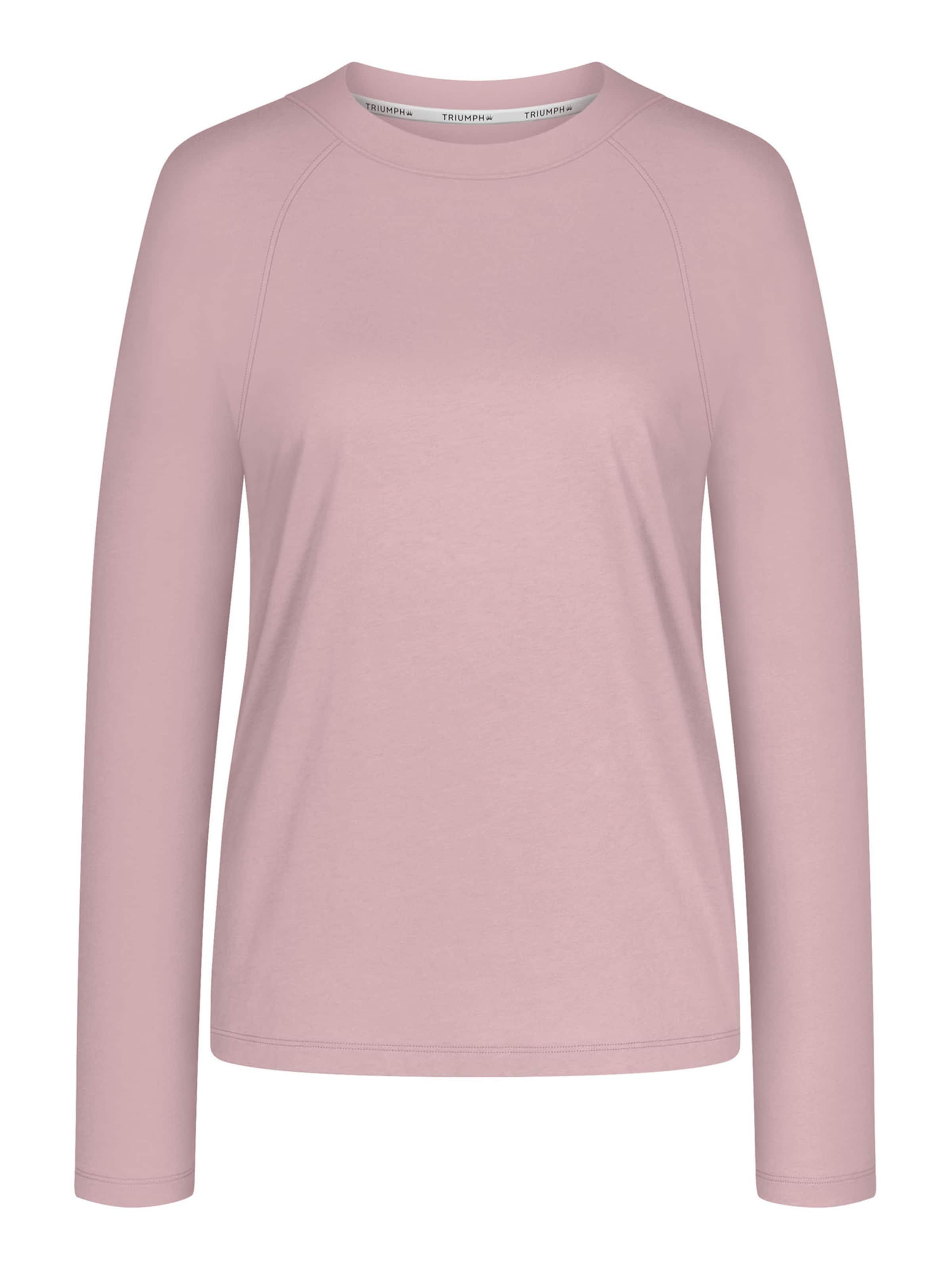 TRIUMPH Longsleeve ' Red Label Mix & Match ' in Pink: Vorderseite