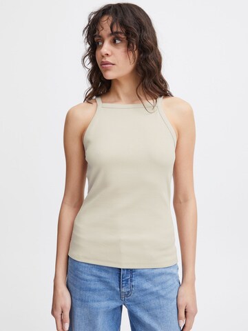 Top 'IHOreta' di ICHI in beige: frontale