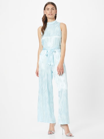 Closet London Jumpsuit in Blue: front