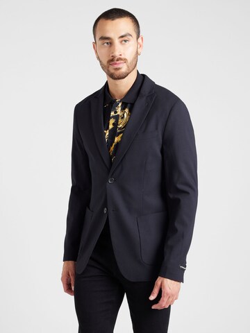 Coupe regular Veste de costume SCOTCH & SODA en noir : devant