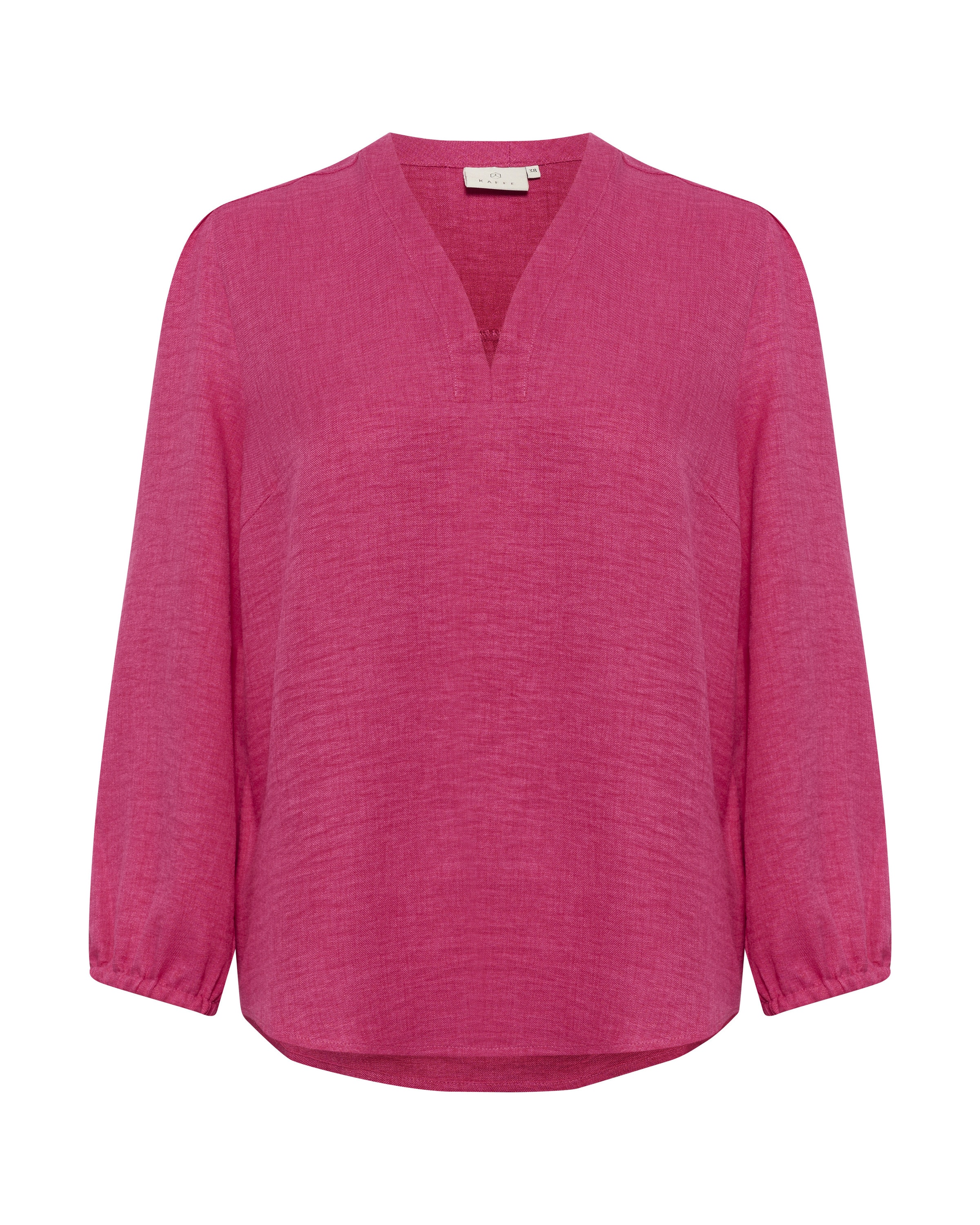 Kaffe - Blusa en rosa: frente