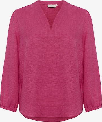 Kaffe - Blusa en rosa: frente