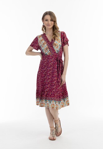 usha FESTIVAL Summer dress in Pink: front