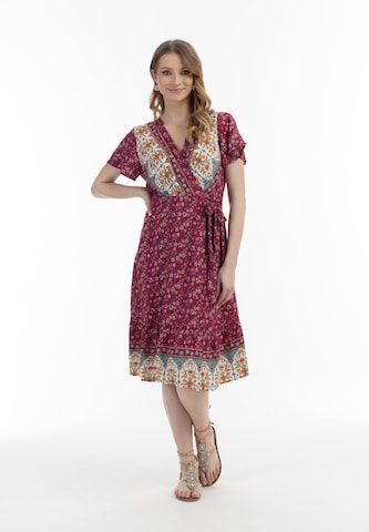 usha FESTIVAL Summer Dress in Pink: front