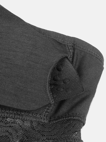 ORGANZA Lingerie Negligee 'Bequemes Negligé' in Black