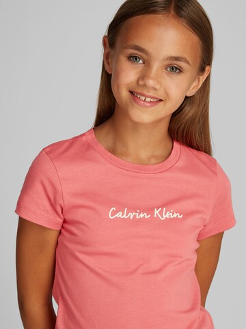 Maglietta di Calvin Klein Jeans in rosso