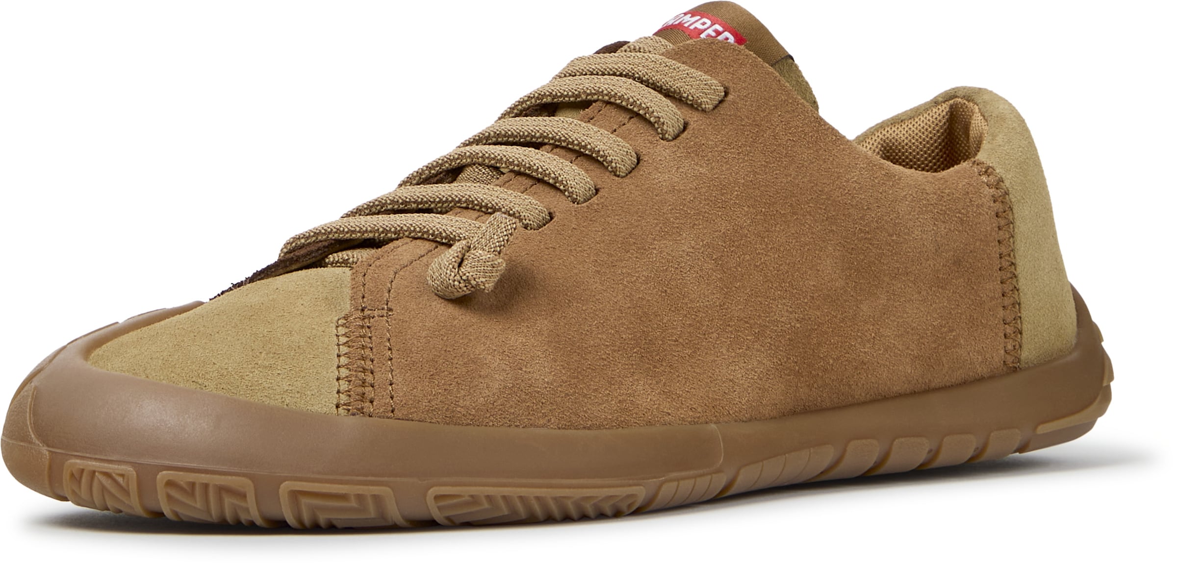 Sneaker bassa ' Twins ' di CAMPER in marrone: frontale