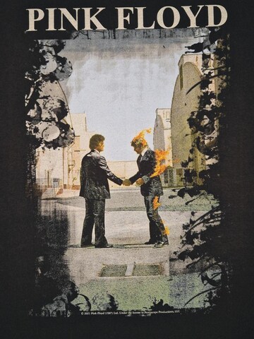 Pink Floyd Shirt 'Pink Floyd - Burning man' in Black