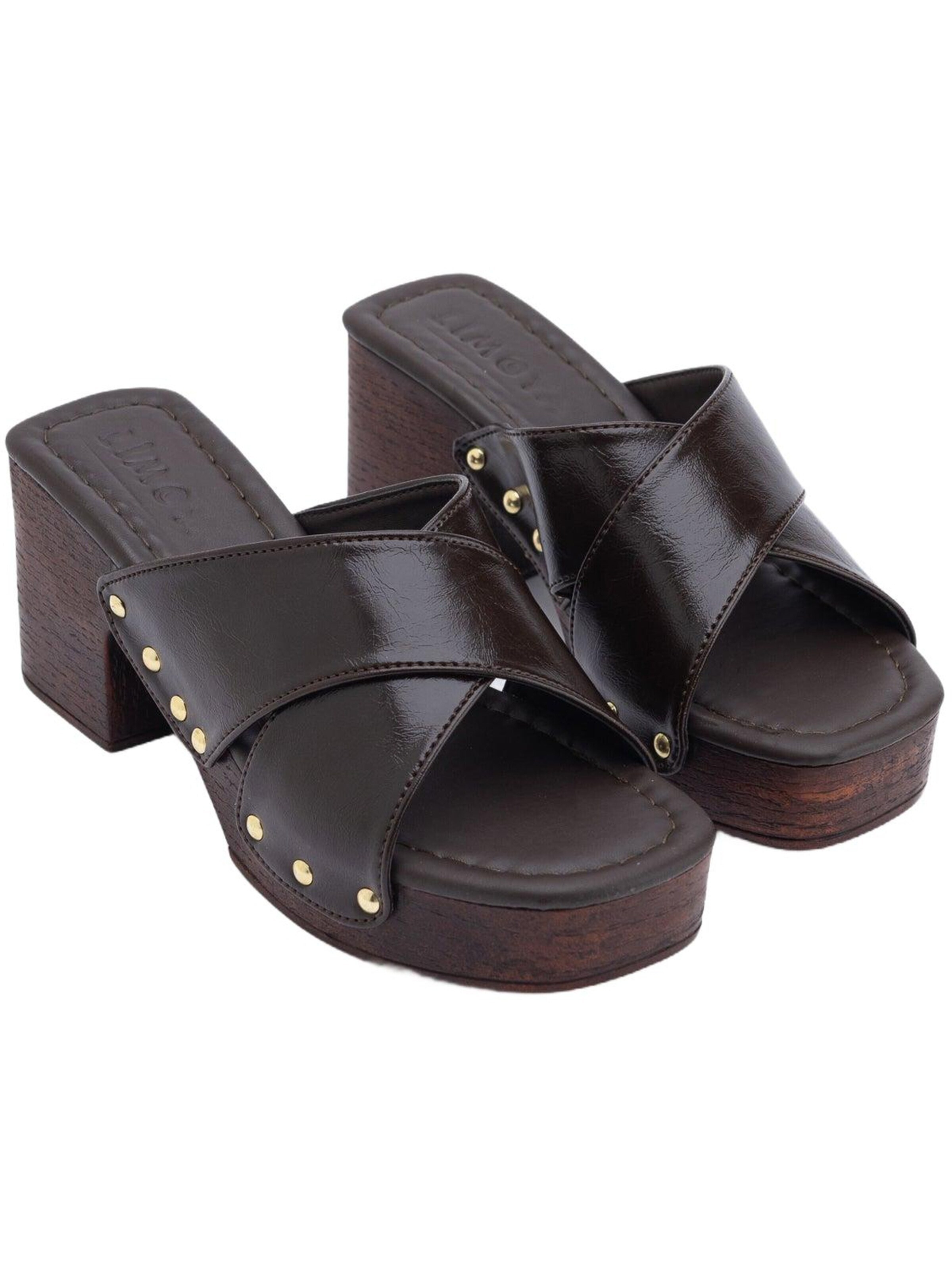 Limoya Mules 'Jamela' in Brown