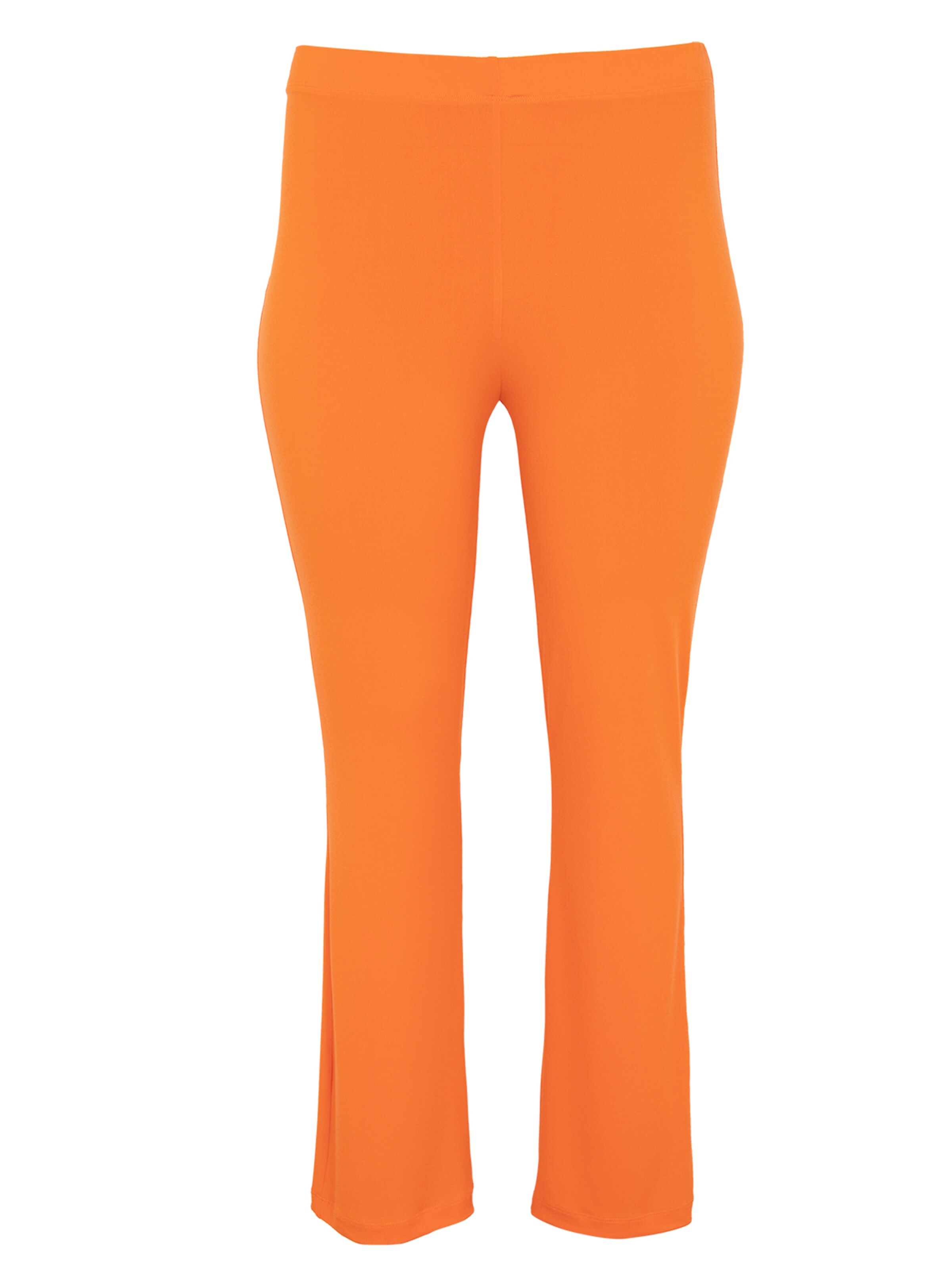 YOEK Skinny Leggings 'Dolce' in Oranje: voorkant