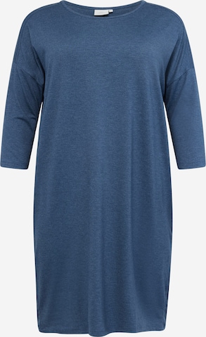 Robe 'NEW CARMA' ONLY Carmakoma en bleu : devant