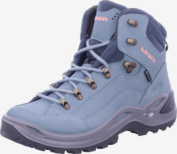 LOWA Boots 'RENEGADE GTX MID Ws' in Blue: front