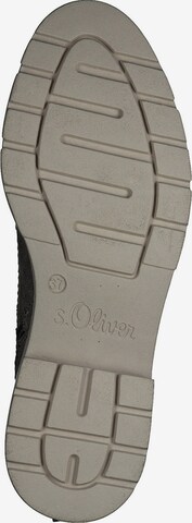 s.Oliver - Botines con cordones en gris