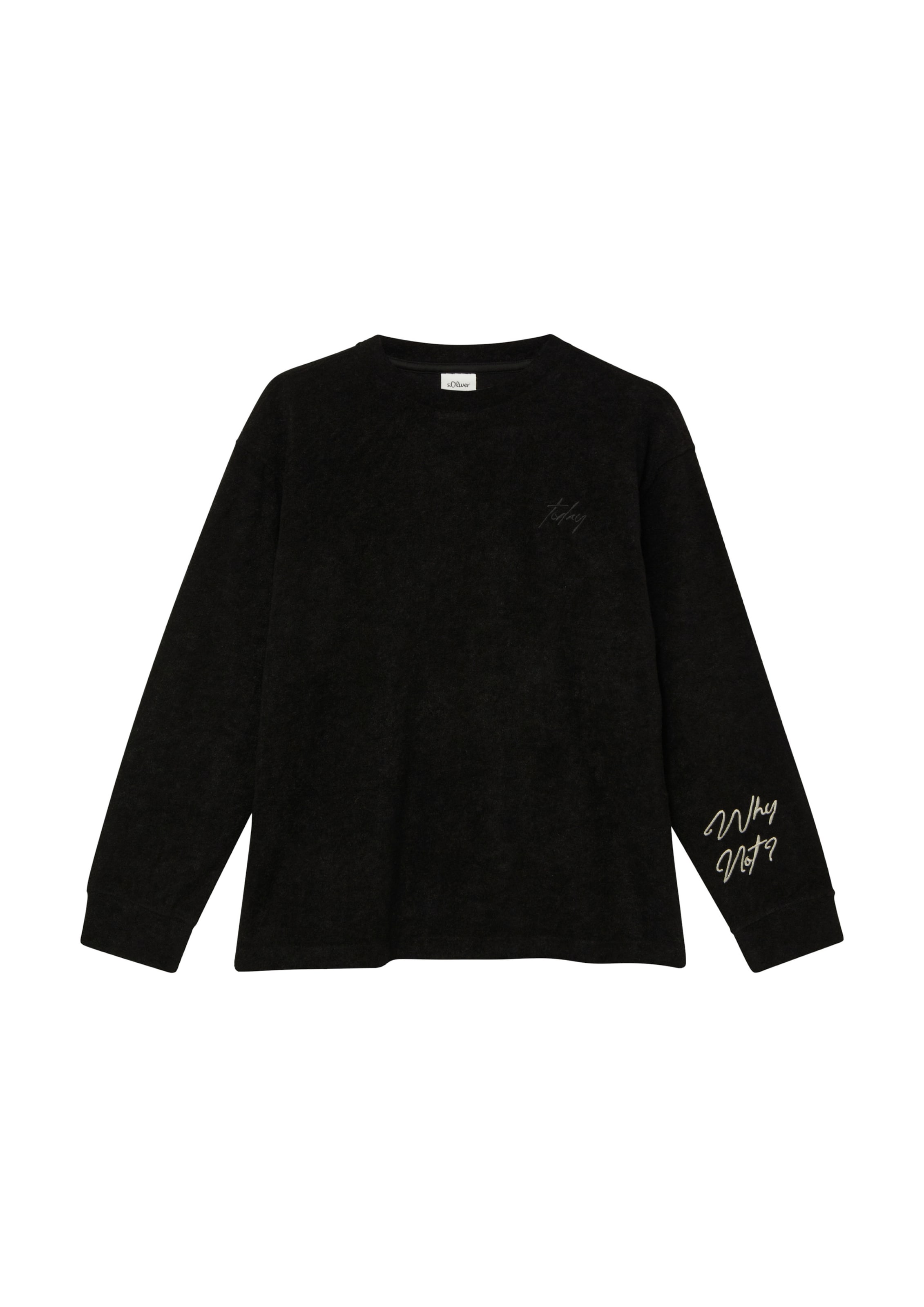 T-Shirt s.Oliver en noir : devant