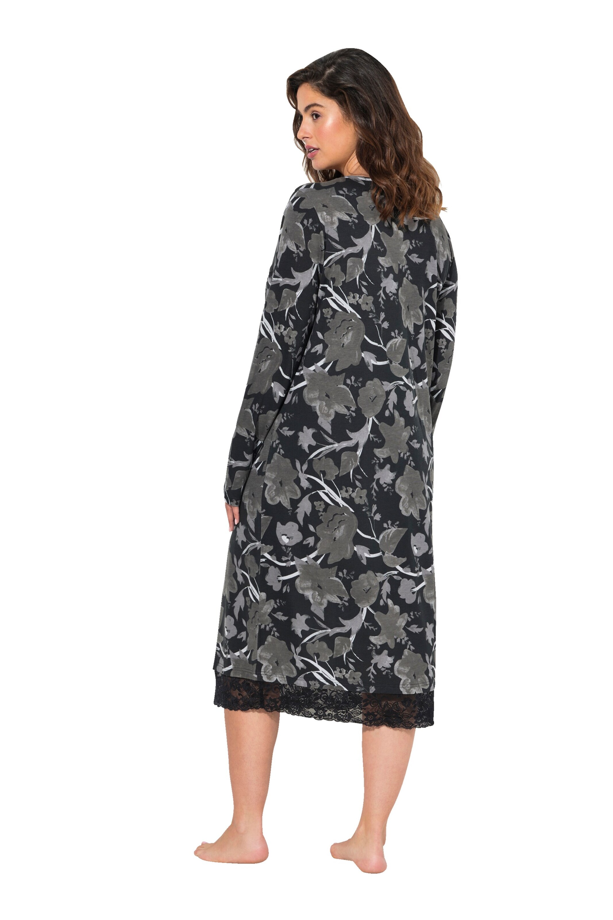 Ulla Popken Nightgown in Black