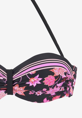 Bandeau Sutien costum de baie de la LASCANA pe albastru