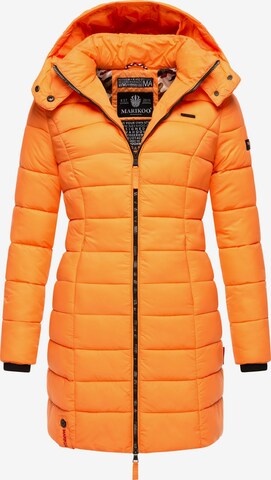 MARIKOO - Abrigo de invierno 'Abendsternchen' en naranja: frente