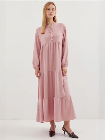 Bigdart - Vestido em rosa: frente